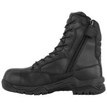 Magnum Work Shoes Strike Force 8.0 WP Leather (waterproof, Sidezip) Composite Toe & Plate black Men's